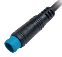 MP013722 - Sensor Cable, IP67, 3A, PVC, Circular Plug, Free End, 6 Positions, 300 mm, 11.8 " - MULTICOMP PRO