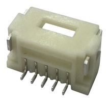 MP011324 - Pin Header, Wire-to-Board, 1.5 mm, 1 Rows, 5 Contacts, Surface Mount Right Angle, MCP 1.5MM WTB - MULTICOMP PRO