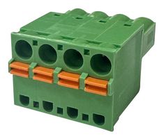 MP011171 - Pluggable Terminal Block, 5.08 mm, 4 Ways, Push In - MULTICOMP PRO