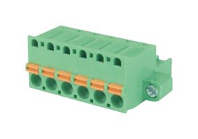 MP011183 - Pluggable Terminal Block, w/ Flange, 5.08 mm, 8 Ways, Push In - MULTICOMP PRO