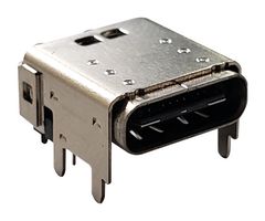 MP011014 - USB Connector, USB Type C, USB 4.0, Receptacle, 24 Ways, Through Hole Mount, Right Angle - MULTICOMP PRO