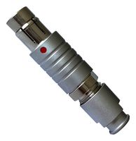 MCP-M1P104S52B-IP68 - Circular Connector, Standard Circular Connector, MP IP68 Metal Push Pull Series, Cable Mount Plug - MULTICOMP PRO