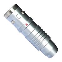 MCP-M1PG02S52-IP67 - Circular Connector, Standard Circular Connector, MP IP67 Metal Push Pull Series, Cable Mount Plug - MULTICOMP PRO
