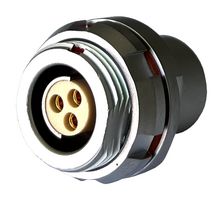 MCP-M1RS103P-IP68 - Circular Connector, Standard Circular Connector, MP IP68 Metal Push Pull Series - MULTICOMP PRO