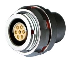 MCP-M1RS107P-IP68 - Circular Connector, Standard Circular Connector, MP IP68 Metal Push Pull Series - MULTICOMP PRO