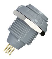 MCP-P1SRG04PGG - Circular Connector, Standard Circular Connector, MCP IP50 Push Pull, Panel Mount Receptacle - MULTICOMP PRO