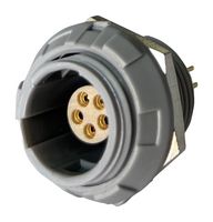 MCP-P1SRG05PGG - Circular Connector, Standard Circular Connector, MCP IP50 Push Pull, Panel Mount Receptacle - MULTICOMP PRO
