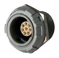 MCP-P1SRG08PGG - Circular Connector, Standard Circular Connector, MCP IP50 Push Pull, Panel Mount Receptacle - MULTICOMP PRO