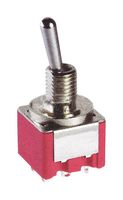 MP1FS5T1B6M1QES-5 - Toggle Switch, Miniature, On-Off-(On), SPDT, Non Illuminated, MP Miniature Toggle Switches - MULTICOMP PRO