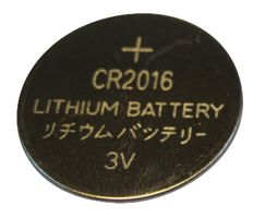 CR2016 - Battery, 3 V, CR2016, Lithium, 75 mAh, Flat Top, x300 per pack - MULTICOMP PRO