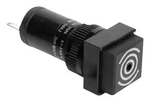 MPADP16B4-0S0-0140 - Buzzer, Continuous, IP40, 80 dB, 3 A, 12 to 24 VDC, 16mm Panel Cutout - MULTICOMP PRO