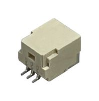 MP013808 - Pin Header, Wire-to-Board, 1 mm, 1 Rows, 3 Contacts, Surface Mount Right Angle - MULTICOMP PRO