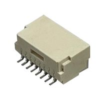 MP013813 - Pin Header, Wire-to-Board, 1 mm, 1 Rows, 8 Contacts, Surface Mount Right Angle - MULTICOMP PRO