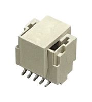 MP013824 - Pin Header, Wire-to-Board, 1 mm, 1 Rows, 5 Contacts, Surface Mount Straight - MULTICOMP PRO