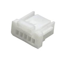 MP013838 - Connector Housing, Natural, Nylon 6.6, MP 1MM Lock Wire-to-Board, Receptacle, 5 Ways, 1 mm - MULTICOMP PRO