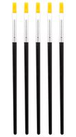 MP013860 - Brushes, Flat, Synthetic Nylon Bristle, with 5 Set - MULTICOMP PRO