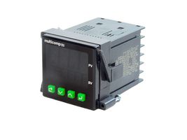 MP-4U5A0 - Temperature Controller, B/C/E/J/K/L/N/R/S/T/U/W/Pt100, 0.5%, 12 VDC, 0 °C to 60 °C - MULTICOMP PRO