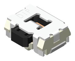 MPMPTLGP6-V-T/R - Tactile Switch, SPST-NO, Top Actuated, Surface Mount, Round Button, 160 gf, 50mA at 12VDC - MULTICOMP PRO