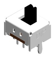 MPSL6NCHVR - Slide Switch, DPDT, Through Hole, 100 mA - MULTICOMP PRO