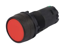 MPCP2B-A1E10B - Industrial Pushbutton Switch, MPCP2 Series, 22.3 mm, SPST-NO, Off-On, Round Flush, Black - MULTICOMP PRO