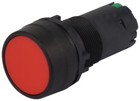 MPCP2B-M1E10R - Industrial Pushbutton Switch, MPCP2 Series, 22.3 mm, SPST-NO, Off-On, Round Flush, Red - MULTICOMP PRO