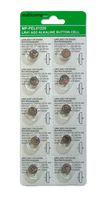 MP-PEL01226 - Battery, 1.5 V, AG3 / LR41, Alkaline, 41 mAh, Pressure Contact, 10 - MULTICOMP PRO