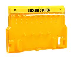 MP014081 - Lockout Station, 558mm x 393mm x 65mm, 14 Hook Position - MULTICOMP PRO