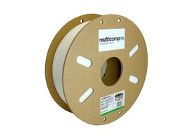 MP014129 - 3D Printer Filament, 1.75mm, PLA (Polylactide), White, 1kg, 210°C to 230°C - MULTICOMP PRO
