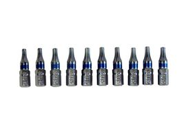 MP014700 - Torx Bit, TT15 Size, Tamperproof Torx, 25 mm Length, Pack of 10 - MULTICOMP PRO