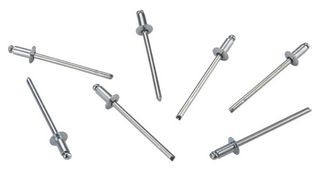 MP013998 - Rivet, Carbon Steel, 3.2 to 4.8mm Grip Range, 6.66mm Dia x 25.4mm Depth, 36.4mm OAL - MULTICOMP PRO