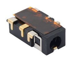 MP014733 - Phone Audio Connector, Mid Mount, 6 Contacts, Jack, 3.5 mm, Through Hole Mount Right Angle - MULTICOMP PRO