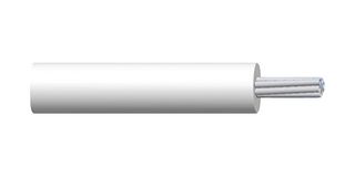 MP014775 - Wire, PVDF, White, 26 AWG, Solid, 328 ft - MULTICOMP PRO