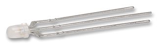 L059PURXGW - LED, AlInGaP, Ultra Red, Green, Through Hole, T-1 3/4 (5mm), 45 °, Round, UR 20mA, G 20mA - MULTICOMP PRO