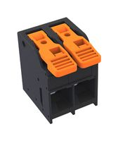 MP014930 - Wire-To-Board Terminal Block, 10 mm, 2 Ways, 18 AWG, 6 AWG, 16 mm², Push In - MULTICOMP PRO