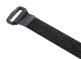 MP014914 - Cable Tie, Reusable, Nylon (Polyamide), Black, 340 mm, 20 mm - MULTICOMP PRO