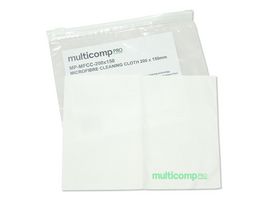 MP-MFCC-200X150 - Microfibre Cleaning Cloth, Polyester / Nylon, 200 x 150 mm - MULTICOMP PRO