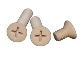 MP014187 - Screw, Phillips, Flat Countersunk Head, M4, PEEK (Polyether Ether Ketone), 16 mm Length - MULTICOMP PRO