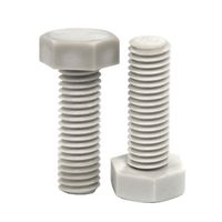 MP014364 - Bolt, Hexagon Head, Polyvinylidene Fluoride, M6 x 25mm - MULTICOMP PRO