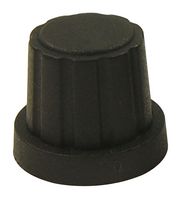 MP-CP34501 - Knob, Splined Shaft, 6 mm, Nylon (Polyamide), Round, 19.3 mm - MULTICOMP PRO