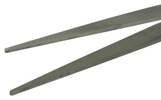 MP015189 - Tweezers, Extra Fine/Sharp Tip, 120mm OAL, Stainless Steel Body/Tip - MULTICOMP PRO