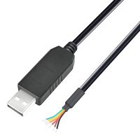 MP015237 - Cable, USB Type A to Free End, FT232R, 1.8m Length - MULTICOMP PRO