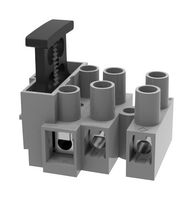 MP015248 - Panel Mount Barrier Terminal Block, 1 Row, 3 Ways, Range 22 AWG to 14 AWG, 10 mm, 6.3 A - MULTICOMP PRO
