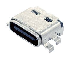 MP015344 - USB Connector, USB Type C, Receptacle, 24 Ways, Surface Mount, Right Angle - MULTICOMP PRO