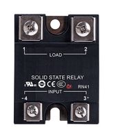 MPKSI240D25-L(070)+KPC-0A - Solid State Relay, w/ Protective Cover, 25 A, 280 VAC, Panel Mount, Screw, Zero Crossing - MULTICOMP PRO