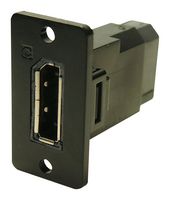 MP-CP30633MBX1 - DVI to HDMI Audio / Video Adapter, Black Metal Frame, DisplayPort Receptacle - MULTICOMP PRO