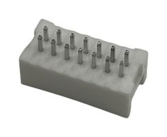 MP015426 - Pin Header, Wire-to-Board, 2.5 mm, 2 Rows, 14 Contacts, Through Hole Straight - MULTICOMP PRO