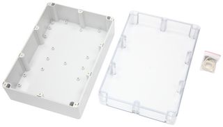 MP015472 - Plastic Enclosure, Multipurpose, Polycarbonate, 150 mm, 250 mm, 360 mm, IP65 - MULTICOMP PRO