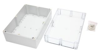 MP015473 - Plastic Enclosure, Multipurpose, Polycarbonate, 120 mm, 185 mm, 265 mm, IP65 - MULTICOMP PRO