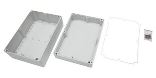 MP015479 - Plastic Enclosure, Multipurpose, Polycarbonate, 120 mm, 185 mm, 265 mm, IP68 - MULTICOMP PRO