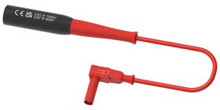 MP-EV8-ITL-150-R+BL - Test Lead Set, 4mm Right Angle Banana Plug, Shrouded, 4mm Right Angle Banana Jack, Shrouded, 1 kV - MULTICOMP PRO